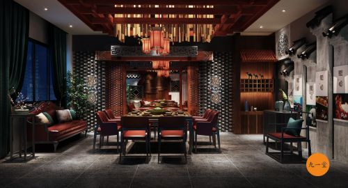 主題餐廳設(shè)計(jì)中的洗手間